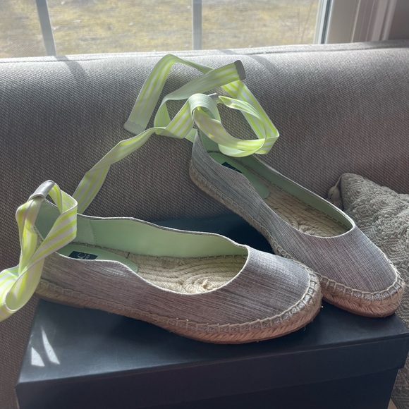 New Zac Posen ballet espradrilles ballet shoes $99 sz 7m - Picture 2 of 5